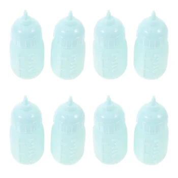 10Pcs Dojčenské Fľaše Miniatúrne Mlieko Fľaše Malé Šťavy Fľaša Baby Príslušenstvo