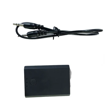 2 v 1-Bluetooth-kompatibilným Bezdrôtovým Vysielačom, Prijímač Prenosný Vreckový Auto handsfree Slúchadlá TV Hovor Adaptér