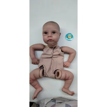 20-palcový 50 cm Novorodenca Reborn Bábiky Auta Miley Dieťa Realisticky Mäkké Namaľoval Nedokončené Bábika Časti