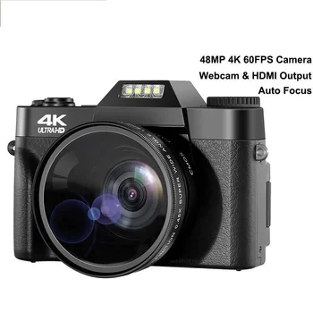 2023 Teraz 48MP 4K Video-On-Demand Fotoaparát Na YouTube 60FPS automatické Zaostrovanie 16X Zoom Video Videokamera Nový Záznam Kamery Darček