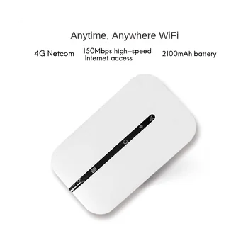 4G Prenosné Vreckové WiFi Router 150Mbps WiFi Modem Auto Mobile Wifi Bezdrôtový Hotspot s Slot Karty Sim Prenosný WiFi