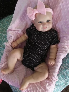 50/60 CM Dve Možnosti Reborn Baby Doll Batoľa Real Soft Touch Maddie Ručne vyrábané Bábiky Novorodenca Princezná Bebe Dary