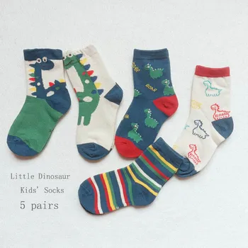 Chlapčenské Jar a na Jeseň Cartoon Bavlnené Ponožky Málo Chlapčenské Detské Bežné Univerzálne Ponožky