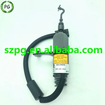 D59-105-23+A Flameout Elektromagnetický Ventil 24V Vhodný pre ShangChai D6114 Motora