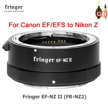 Fringer EF-NZ II Adaptér Objektívu pre Canon EF Objektív Nikon Z6 Z7 Z50 Z6II Z7II Z5 ZFC Z8 Z9 Fotoaparát Adaptér Krúžok EF-NK Z Mount AF