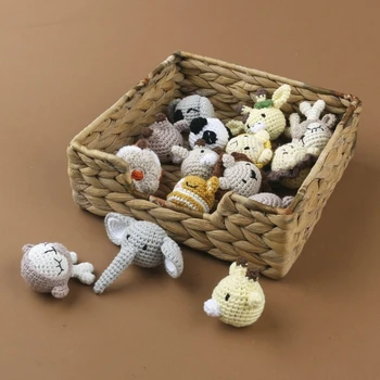 Háčkovanie Korálky DIY Zvierat Počiatočných Korálky Safe & Legrační pre Dojčatá a Batoľatá