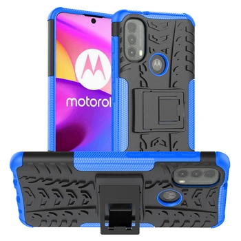 Kryt Pre Motorola Moto E20 Prípade Nárazníka Dvojitá Vrstva Brnenie Kryt Pre Moto E20 E30 E40 Edge20 Lite 20 S Pro Prípade Moto E20 Prípade