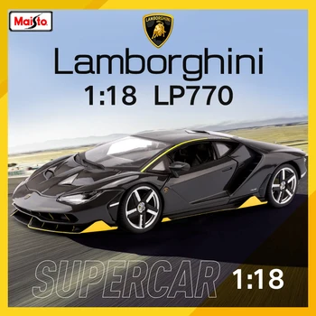 Maisto 1:18 Lamborghini LP770-4 Centenario Vysokej Simulácia Diecast Auto Kovové Zliatiny Model Automobilu deti hračky kolekcia dary B520