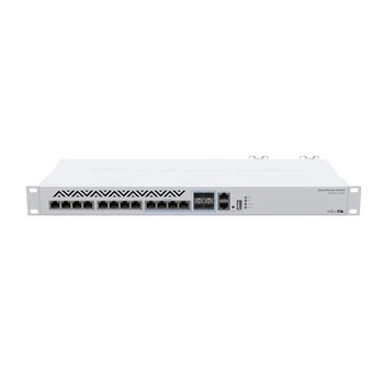 MikroTik CRS312-4C+8XG-RM Switch s 10G RJ45 Ethernet porty a SFP+