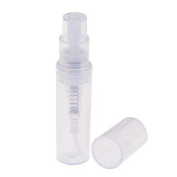 Mini Transparentné 2 ML Sprej Plastové Fľaše Sprej Parfum Prázdne Vzorky Fľaša Vhodná Pre Cestovanie, Party 360Pcs
