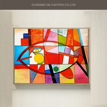 Nové 100% Ručne Maľované Moderné Abstraktné Plátno Umenie Olejomaľba Plavidlá Nástenná Maľba Obrázok Nástenné Maľby Väčšie Vzory Pre Obývacia Izba