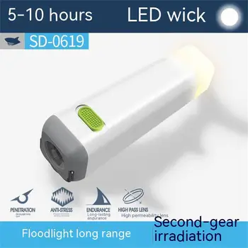 Prenosný Mini Baterka Nepremokavé 2 Nastaviteľné Úrovne Jasu Vonkajšie Flood Light Camping Lampy Baterky
