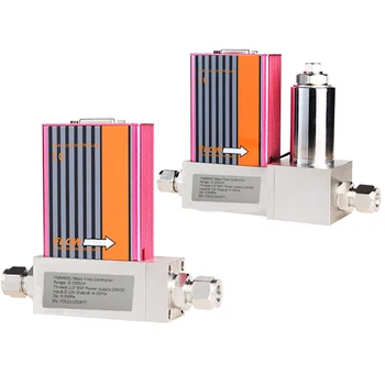 RS485 LCD Displej LPG Amoniaku Micro Plyn N2 Hmotnosť Prietokomer Prietok Indikátor Radič