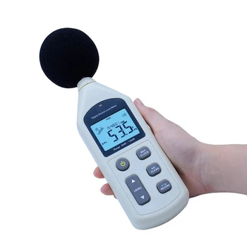 Rukoväť Digitálne zvukomerov 30~130db logger Hluku Audio detektor Automobilový Mikrofón GM1356 Tester
