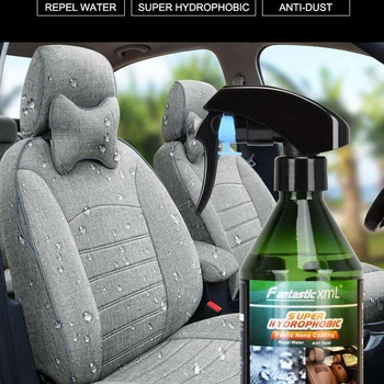 Textílie Nano Povlak Interiéru Vozidla Ochranné Super Hydrofóbne pre Autá Starostlivosti 260ml Sprej Použiť pre Textilné Topánky Vodu Odpudzujúce