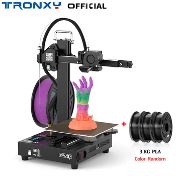 Tronxy FDM 3D Tlačiarne JADROM 1 Mini Vysokou Presnosťou 3d Tlačiarne 3d Printer Kit 180*180*180 mm Dvojité Kovové vodiacej Koľajnice Priame Vylisovať