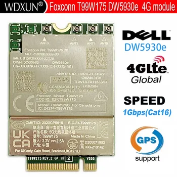 Zbrusu nový Foxconn T99W175 DW5930e X55 5G Modul DP/N 0CGXHG pre Notebook Dell Latitude 5430 7330 7430 7760 9420 9520