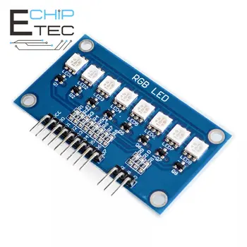 1PCS 5050 RGB plnofarebná LED / Voda Lampa Modul Microcontroller Tečúcou Vodou Svetlo pre Arduino
