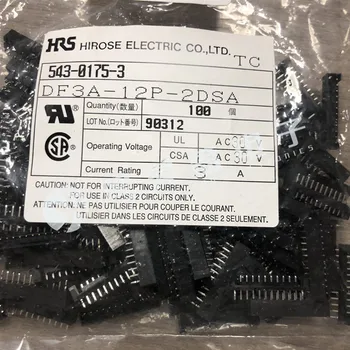 30pcs originálne nové HRS konektorom DF3A-12P-2DSA Hirose 12PIN pin základne 2.0 mm rozteč