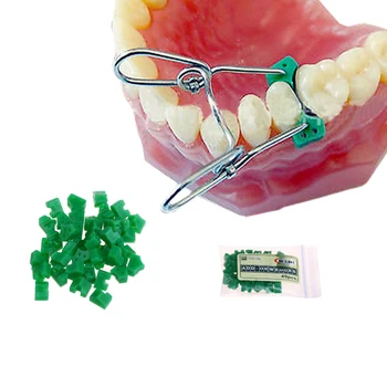 40pcs/taška Zubné Silikónové Kliny Pridať Na Kliny Gumy Delta Krúžok Tine Zubár Produkt Materiálov Stomatológia Nástroje