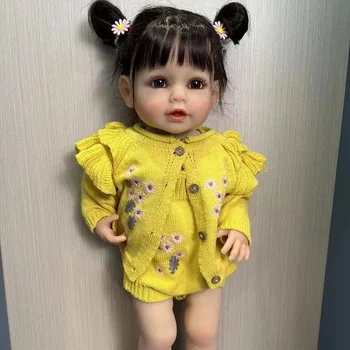 55 cm full lepidlo immersible simulácia bábiku, rodinné hračka darček, sušič na implantáciu, stojaci proti múru