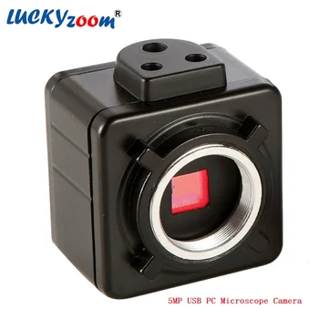 5MP USB Mikroskop Kamera Elektronické CMOS Digitálny Fotoaparát pre Trinocular Microscoio WIN XP/7/8/10 Mac OS Opatrenie Softvér Fotoaparát