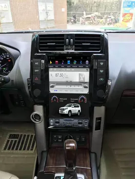 Android Auto Multimediálne magnetofón Rádio Prehrávač Auto Na Toyota Land Cruiser Prado 150 2014-2017 PX6 Vedúci Jednotky Tesla GPS Navi