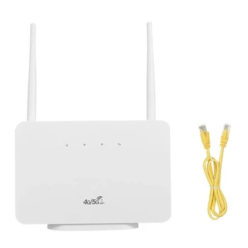 H106 4G LTE CPE Router 150Mbps Wireless Kartu Sieťový Kábel RJ45 LAN, WAN, Externé Antény Wifi Modem