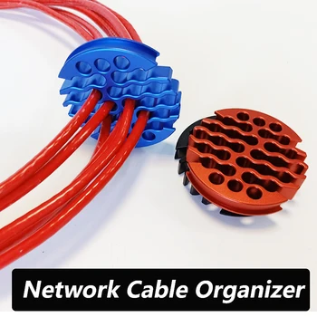 Kábel organizátor hliníkovej zliatiny elektroinštalácie nástroj siete drôt karty karty kategória 5 kategória 6 sieťový kábel siete miestnosti venované