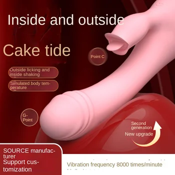 Lele Sexuálne Hračky Vibrátor Žena Dialo Sa A Vložte Masturbácia Zariadenie Žena Špeciálna Masáž Stick Sex Produkt