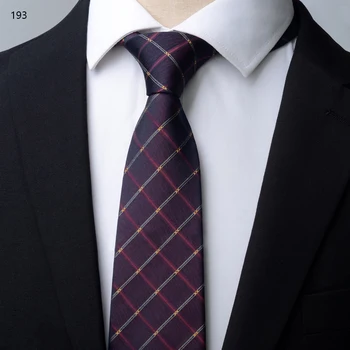 Mužov 100 Hodvábna Kravata žakárové Cravat Neckerchief Svadobné Obleku Bežné Kravata Fialová