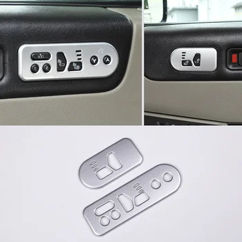 Na Hummer H2 autosedačky prepínač rám/memory tlačidlo prepnúť dekoratívne ABS interiéru nálepky príslušenstvo pre 03-07 modely