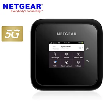 NETGEAR Nighthawk M6 Pro Mobile Hotspot 5G mmWave, 8Gbps, Odomknutý, AT&T a T-Mobile, Medzinárodný Roaming 125+ Krajinách, WiFi