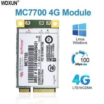 Odomknutý 4G WWAN modul GPS Sierra MC7700 Mini PCI Express GOBI4000 HSPA+ 4G LTE 100Mbps Bezdrôtovú Kartu WLAN GPRS Modul
