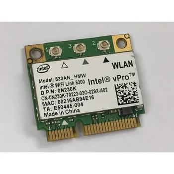 Pre Intel WIFI Link 5300 AGN 533AN_HMW Half Mini PCI-E 2.4/5 ghz pripojenie 802.11 n Wirelss Karta Wlan Pre Asus /dell/acer