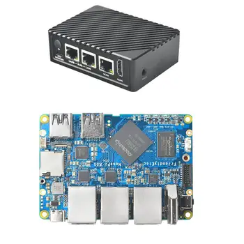 Pre NanoPi R5S Router 4G+16 G RK3568 Vývoj Doska OpenWRT Kompatibilný s HDMI 2.0 2.5 G Gigabitový Sieťový Port Mini Routeru