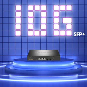 TP-LINK TL-ER2260T Plný Gigabit Router 10G SFP Quad Core ARM CPU AC Riadenie Riadenie Siete VPN 10000M Routery