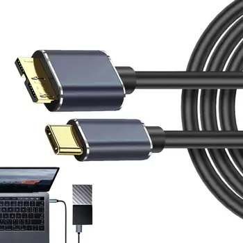 USB C Micro-B Kábel USB 3.0 Typ C 5Gbps Dátový Konektor Adaptéra Pre jednotku Pevného Disku PC, Smartphone Typu C Nabíjačku Fotoaparát Disk Kábel