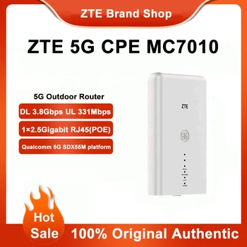 ZTE Vonkajšie Router MC7010 Smerovača Wi-fi Opakovač Oka Wifi Extender 5G Sub6+4G SDX55M Platformu n1/3/7/8/20/28/38/41/77/78/79